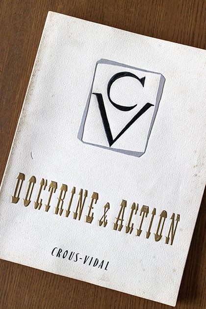 Crous-Vidal, Doctrine&Action, 1954.