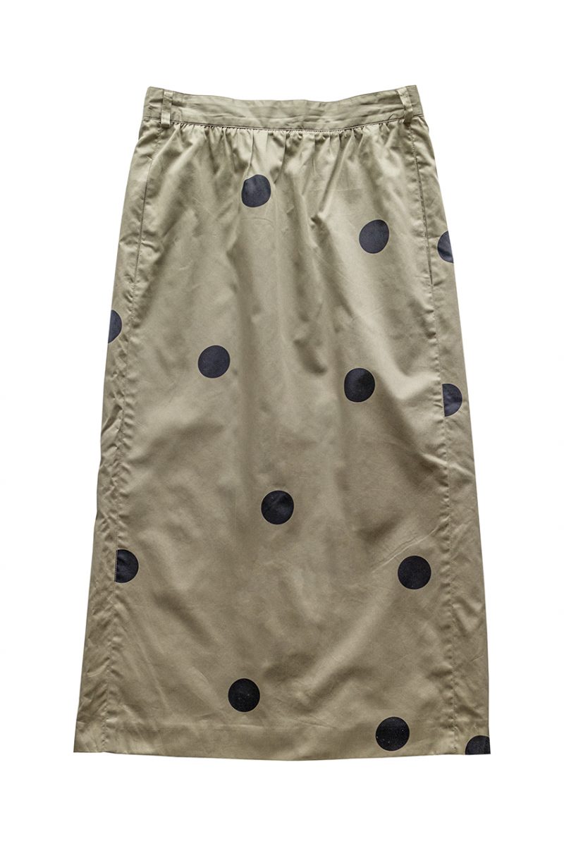 1980年代の巨大水玉模様スカート
