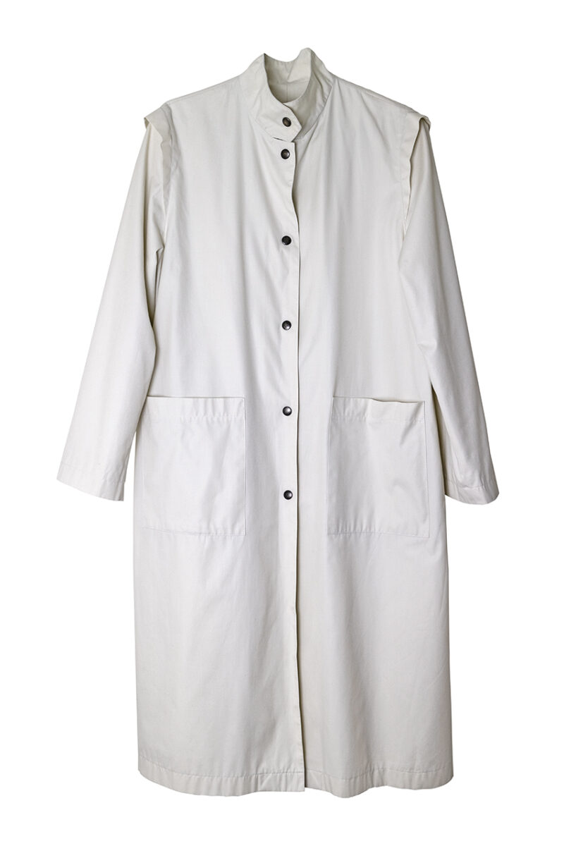 1980年代の白いコート