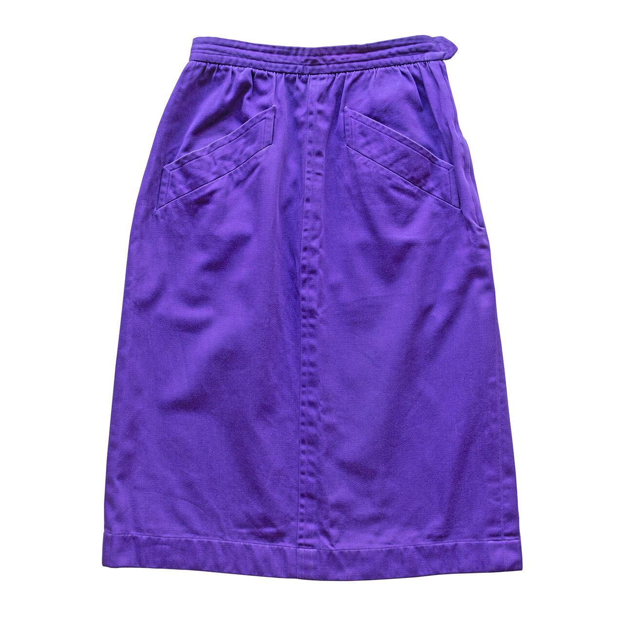 1970s Saint Laurent rive gauche紫スカート