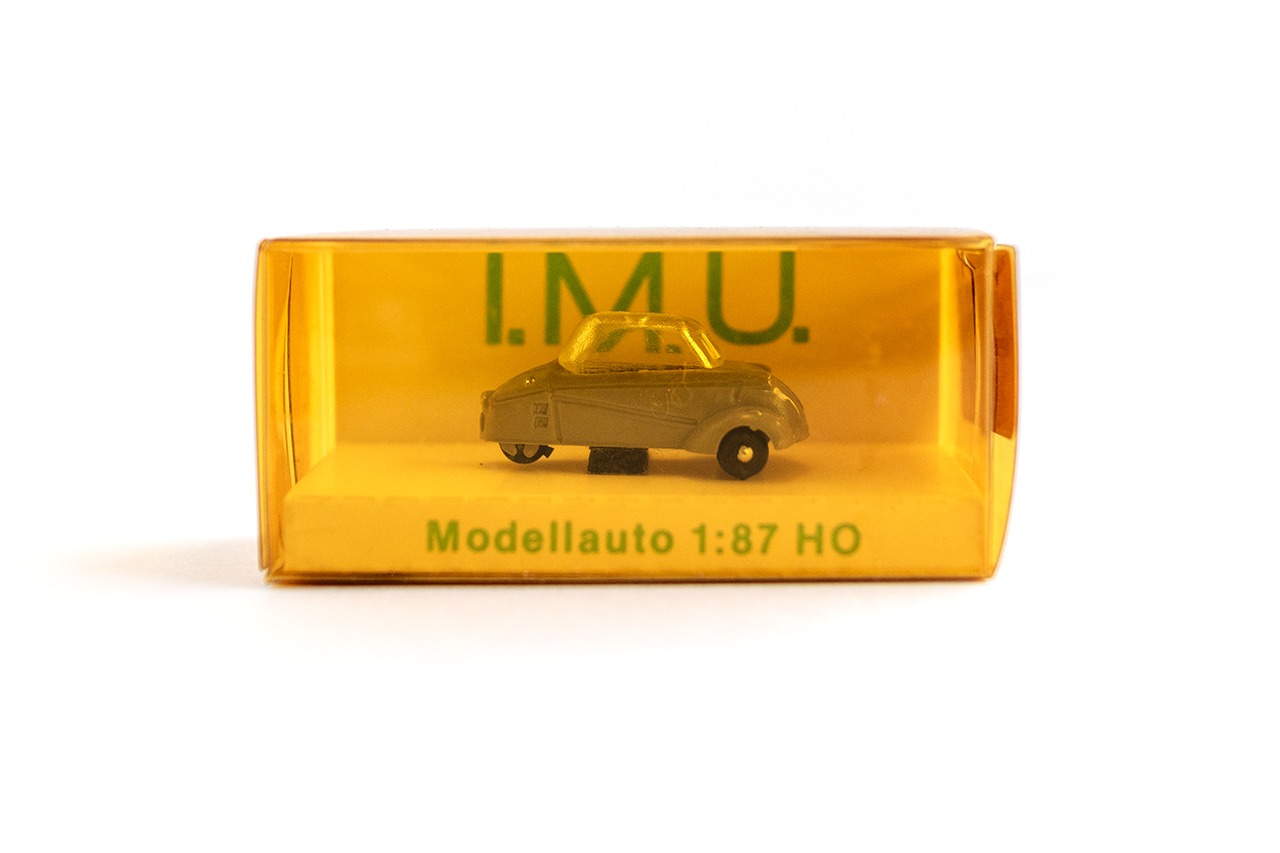 1:87 HO
Das Original : Messerscmitt KR 200, 1959, I.M.U. Modellauto Berlin
